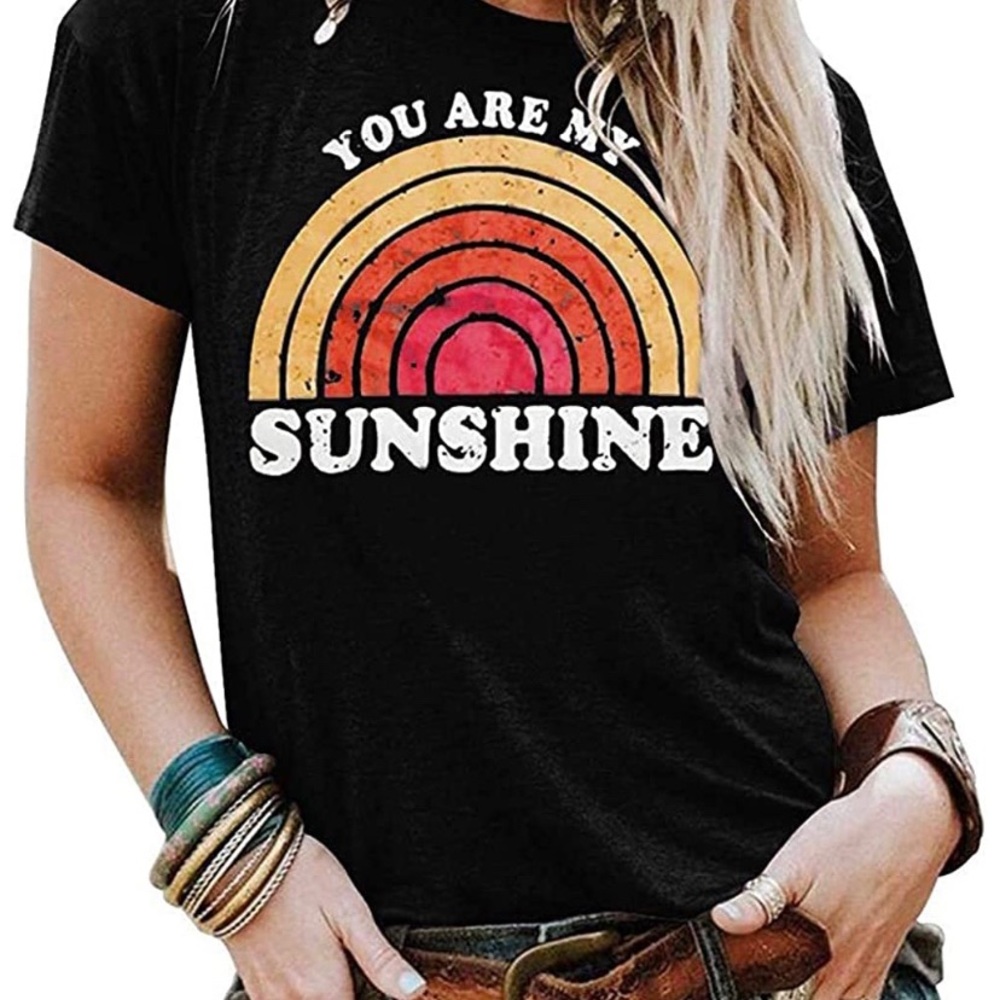 🆕VINTAGE BOHO NWT soft tee Size L